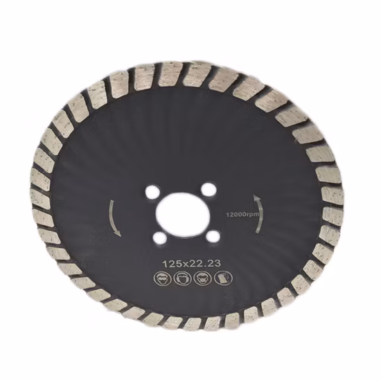 Lâmina de serra de corte úmido a seco de diamante pequeno de granito
